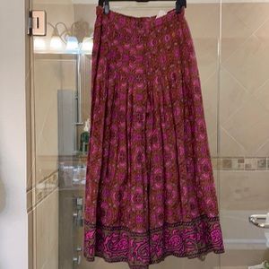Free people split skirt size small